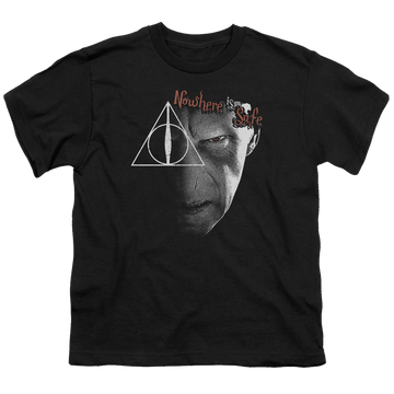 Harry Potter Nowhere Is Safe - Youth T-Shirt Youth T-Shirt (Ages 8-12) Harry Potter   