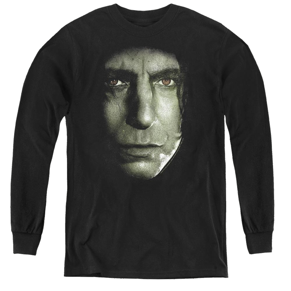 Harry Potter Snape Head - Youth Long Sleeve T-Shirt Youth Long Sleeve T-Shirt Harry Potter   
