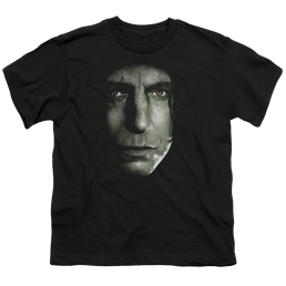 Harry Potter Snape Head - Youth T-Shirt Youth T-Shirt (Ages 8-12) Harry Potter   