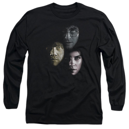 Harry Potter Hero Heads Men's Long Sleeve T-Shirt Men's Long Sleeve T-Shirt Harry Potter   