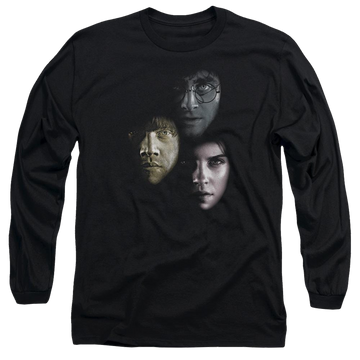 Harry Potter Hero Heads Men's Long Sleeve T-Shirt Men's Long Sleeve T-Shirt Harry Potter   