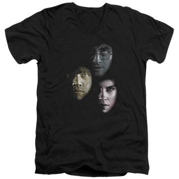 Harry Potter Hero Heads Men's V-Neck T-Shirt Men's V-Neck T-Shirt Harry Potter   