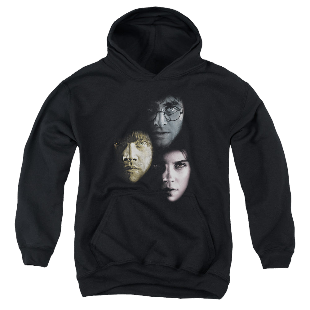 Harry Potter Hero Heads - Youth Hoodie Youth Hoodie (Ages 8-12) Harry Potter   