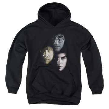 Harry Potter Hero Heads - Youth Hoodie Youth Hoodie (Ages 8-12) Harry Potter   