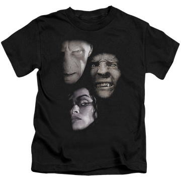 Harry Potter Villian Heads - Kid's T-Shirt Kid's T-Shirt (Ages 4-7) Harry Potter   