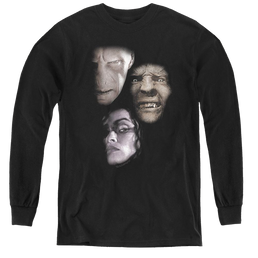 Harry Potter Villian Heads - Youth Long Sleeve T-Shirt Youth Long Sleeve T-Shirt Harry Potter   