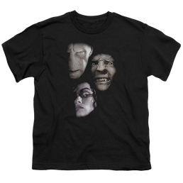Harry Potter Villian Heads - Youth T-Shirt Youth T-Shirt (Ages 8-12) Harry Potter   