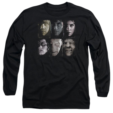 Harry Potter Horizontal Heads Men's Long Sleeve T-Shirt Men's Long Sleeve T-Shirt Harry Potter   