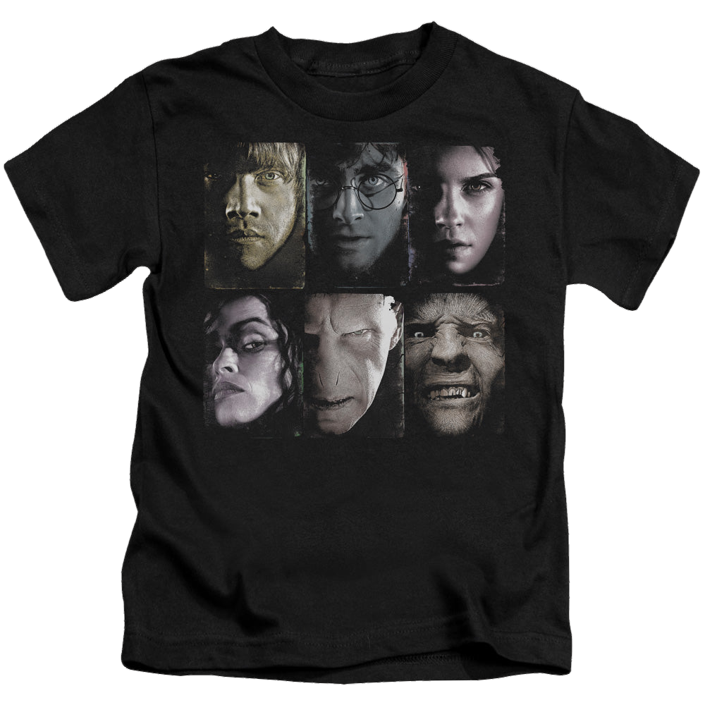 Harry Potter Horizontal Heads - Kid's T-Shirt Kid's T-Shirt (Ages 4-7) Harry Potter   