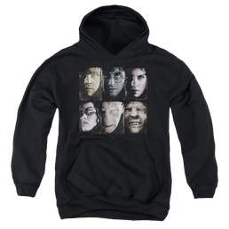 Harry Potter Horizontal Heads - Youth Hoodie Youth Hoodie (Ages 8-12) Harry Potter   