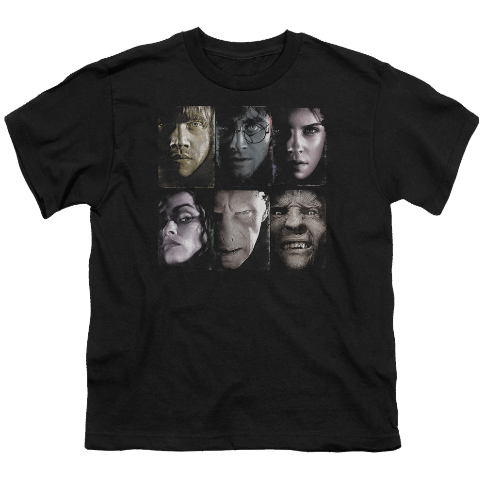 Harry Potter Horizontal Heads - Youth T-Shirt Youth T-Shirt (Ages 8-12) Harry Potter   