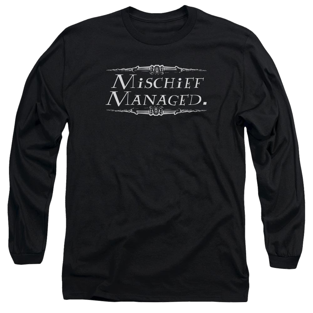 Harry Potter Mischief Managed Men's Long Sleeve T-Shirt Men's Long Sleeve T-Shirt Harry Potter   