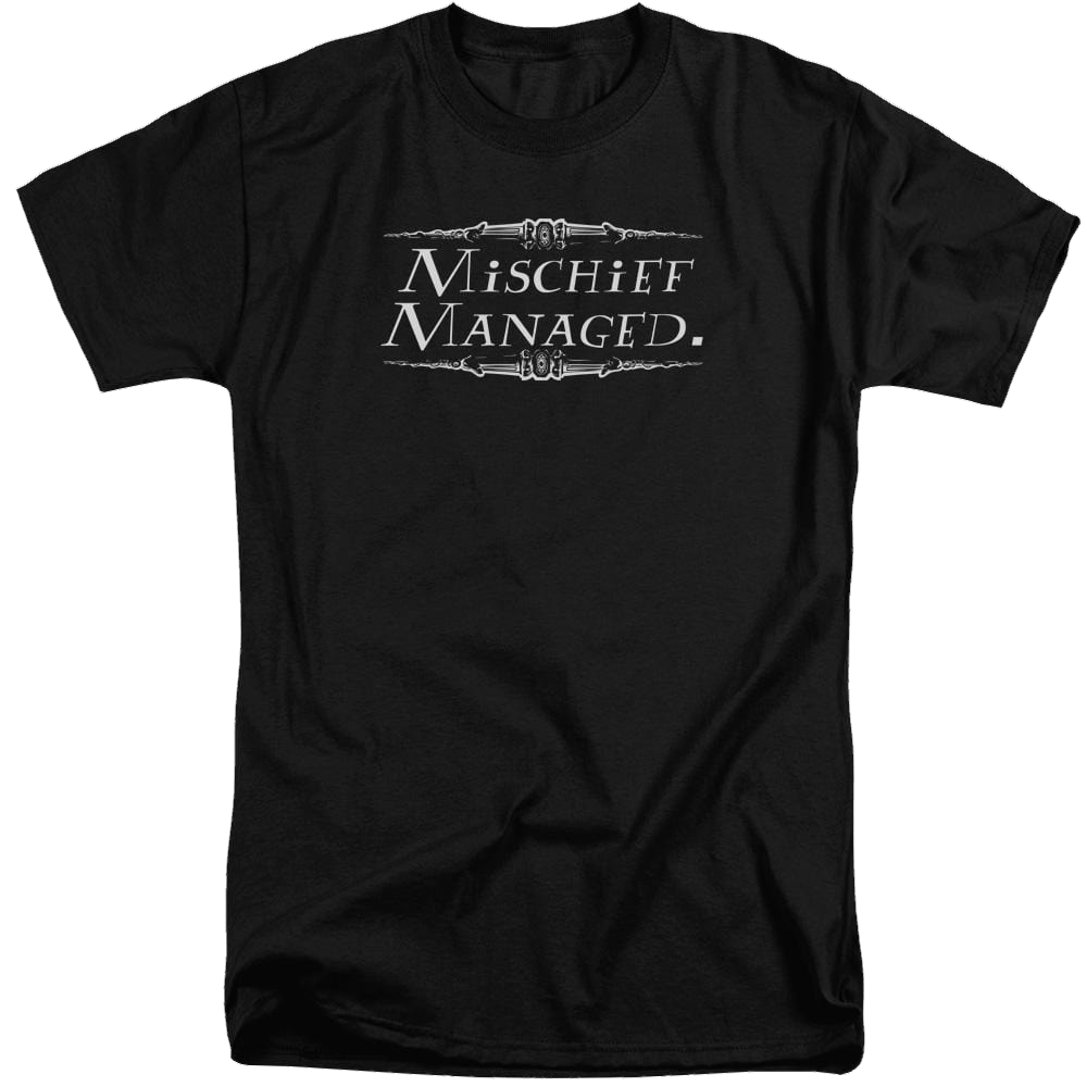 Harry Potter Mischief Managed Men's Tall Fit T-Shirt Men's Tall Fit T-Shirt Harry Potter   