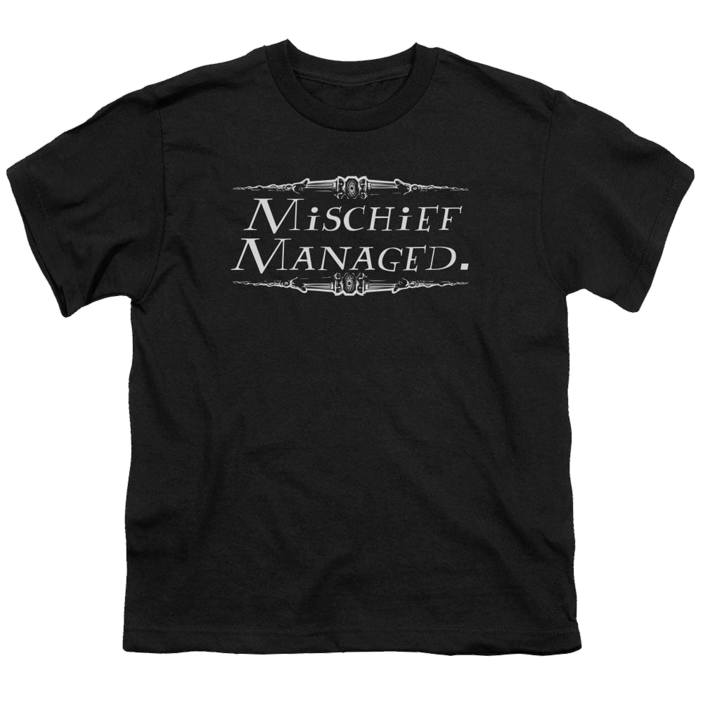 Harry Potter Mischief Managed - Youth T-Shirt Youth T-Shirt (Ages 8-12) Harry Potter   