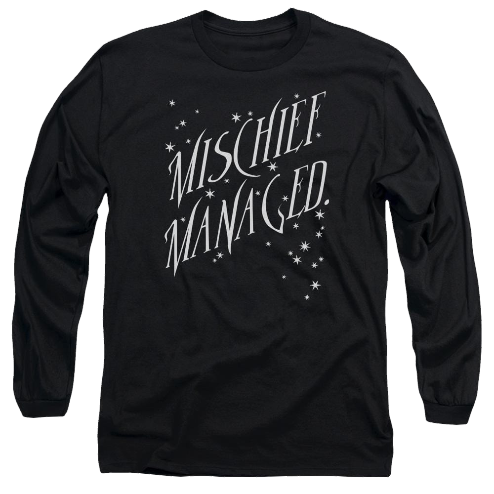 Harry Potter Mischief Managed 4 Men's Long Sleeve T-Shirt Men's Long Sleeve T-Shirt Harry Potter   