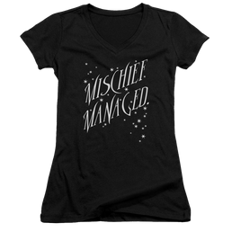 Harry Potter Mischief Managed 4 Juniors V-Neck T-Shirt Juniors V-Neck T-Shirt Harry Potter   