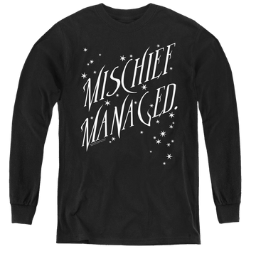 Harry Potter Mischief Managed 4 - Youth Long Sleeve T-Shirt Youth Long Sleeve T-Shirt Harry Potter   