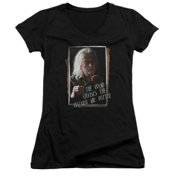 Harry Potter Olivander Juniors V-Neck T-Shirt Juniors V-Neck T-Shirt Harry Potter   