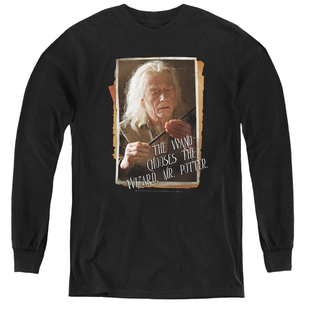 Harry Potter Olivander - Youth Long Sleeve T-Shirt Youth Long Sleeve T-Shirt Harry Potter   