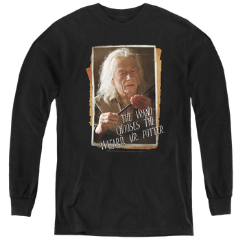 Harry Potter Olivander - Youth Long Sleeve T-Shirt Youth Long Sleeve T-Shirt Harry Potter   
