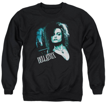 Harry Potter Bellatrix Closeup Men's Crewneck Sweatshirt Men's Crewneck Sweatshirt Harry Potter   