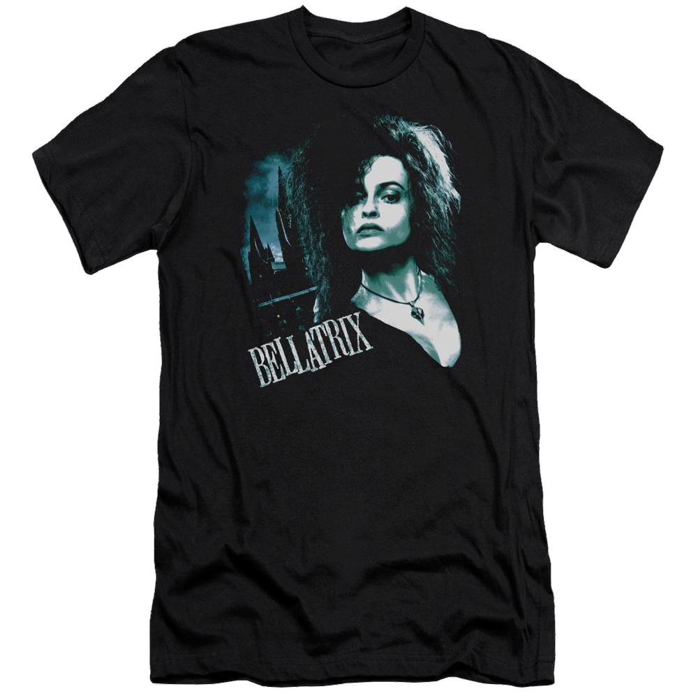 Harry Potter Bellatrix Closeup Men's Premium Slim Fit T-Shirt Men's Premium Slim Fit T-Shirt Harry Potter   