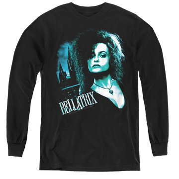 Harry Potter Bellatrix Closeup - Youth Long Sleeve T-Shirt Youth Long Sleeve T-Shirt Harry Potter   