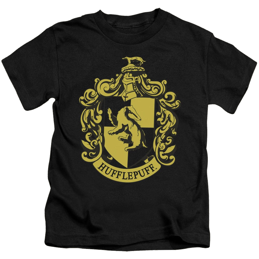 Harry Potter Hufflepuff Crest - Kid's T-Shirt Kid's T-Shirt (Ages 4-7) Harry Potter   