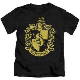 Harry Potter Hufflepuff Crest - Kid's T-Shirt Kid's T-Shirt (Ages 4-7) Harry Potter   