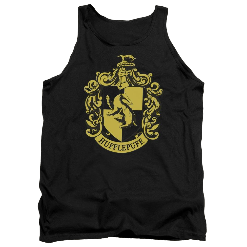 Harry Potter Hufflepuff Crest Men's Tank Men's Tank Harry Potter   