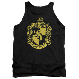 Harry Potter Hufflepuff Crest Men's Tank Men's Tank Harry Potter   