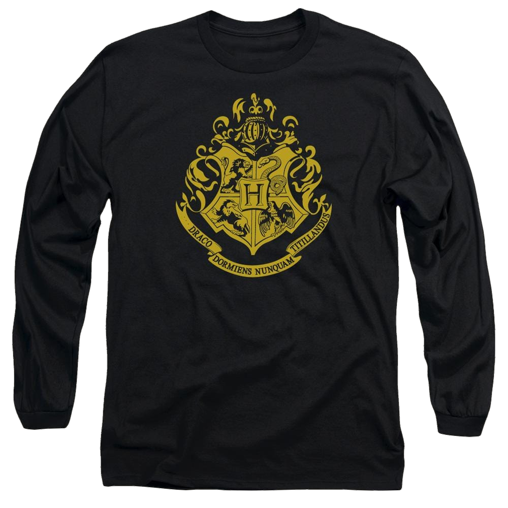 Harry Potter Hogwarts Crest Men's Long Sleeve T-Shirt Men's Long Sleeve T-Shirt Harry Potter   