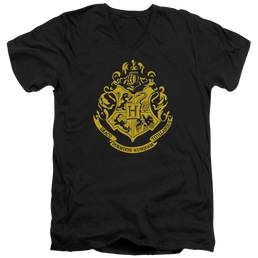 Harry Potter Hogwarts Crest Men's V-Neck T-Shirt Men's V-Neck T-Shirt Harry Potter   