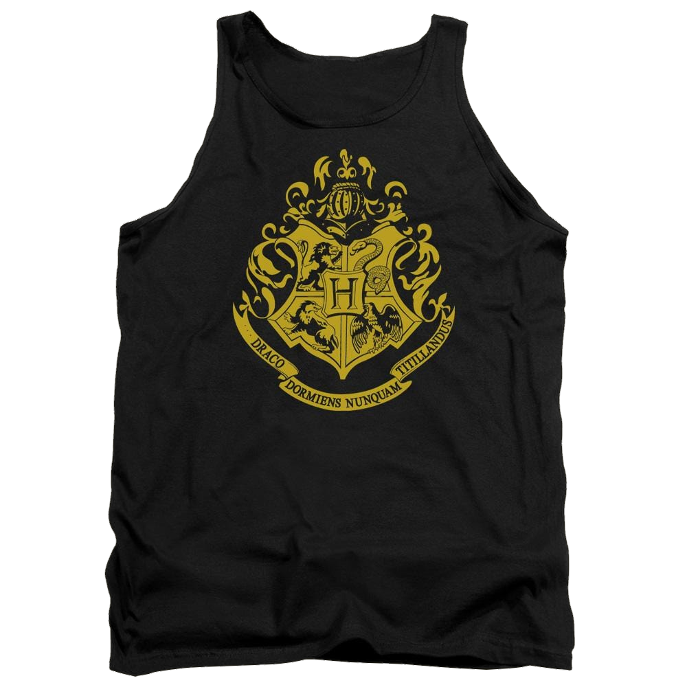 Harry Potter Hogwarts Crest Men's Tank Men's Tank Harry Potter   