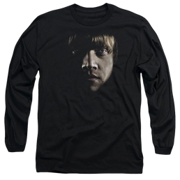 Harry Potter Ron Poster Head Men's Long Sleeve T-Shirt Men's Long Sleeve T-Shirt Harry Potter   