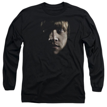 Harry Potter Ron Poster Head Men's Long Sleeve T-Shirt Men's Long Sleeve T-Shirt Harry Potter   