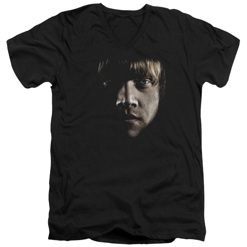 Harry Potter Ron Poster Head Men's V-Neck T-Shirt Men's V-Neck T-Shirt Harry Potter   