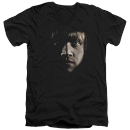 Harry Potter Ron Poster Head Men's V-Neck T-Shirt Men's V-Neck T-Shirt Harry Potter   
