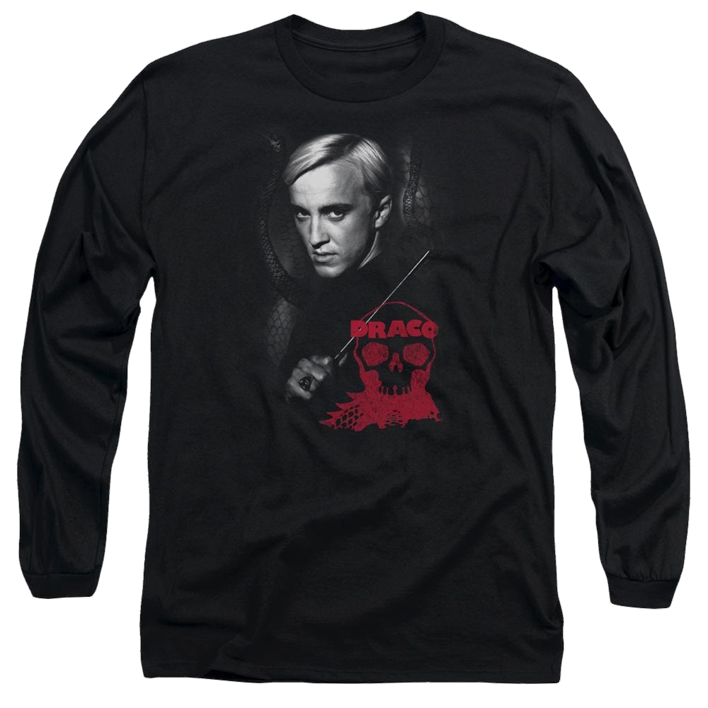 Harry Potter Draco Portrait Men's Long Sleeve T-Shirt Men's Long Sleeve T-Shirt Harry Potter   