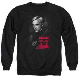 Harry Potter Draco Portrait Men's Crewneck Sweatshirt Men's Crewneck Sweatshirt Harry Potter   