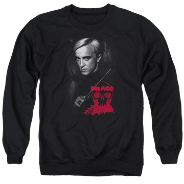 Harry Potter Draco Portrait Men's Crewneck Sweatshirt Men's Crewneck Sweatshirt Harry Potter   