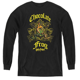 Harry Potter Chocolate Frog - Youth Long Sleeve T-Shirt Youth Long Sleeve T-Shirt Harry Potter   