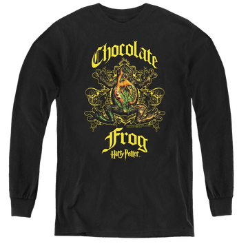 Harry Potter Chocolate Frog - Youth Long Sleeve T-Shirt Youth Long Sleeve T-Shirt Harry Potter   