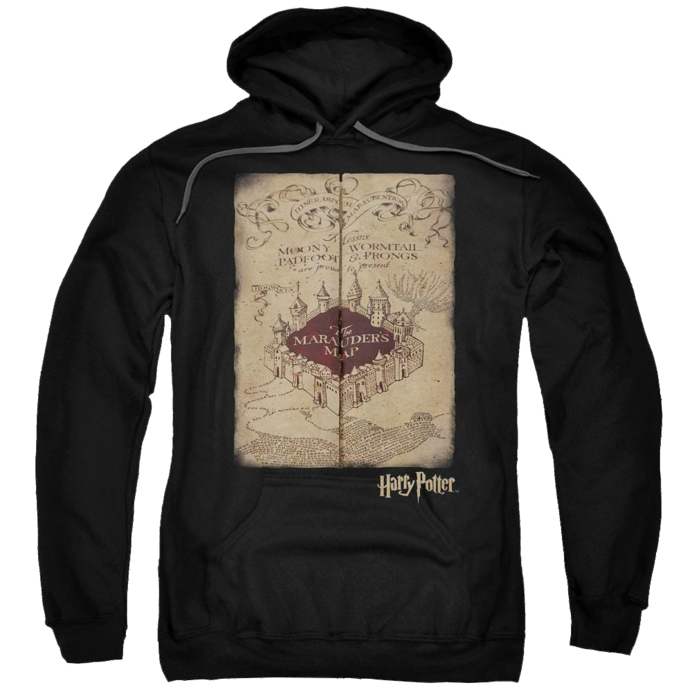 Harry Potter Marauders Map Pullover Hoodie Pullover Hoodie Harry Potter   