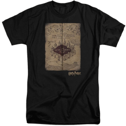 Harry Potter Marauders Map Men's Tall Fit T-Shirt Men's Tall Fit T-Shirt Harry Potter   