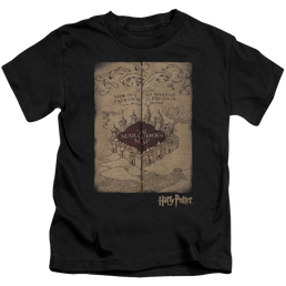 Harry Potter Marauders Map - Kid's T-Shirt Kid's T-Shirt (Ages 4-7) Harry Potter   