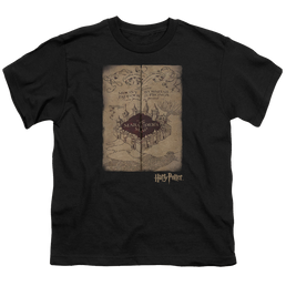 Harry Potter Marauders Map - Youth T-Shirt Youth T-Shirt (Ages 8-12) Harry Potter   