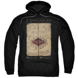 Harry Potter Marauders Map Words Pullover Hoodie Pullover Hoodie Harry Potter   