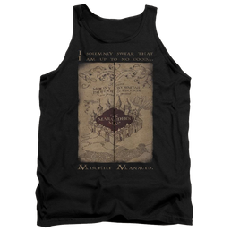 Harry Potter Marauders Map Words Men's Tank Men's Tank Harry Potter   