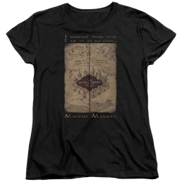 Harry Potter Marauders Map Words Women's T-Shirt Women's T-Shirt Harry Potter   